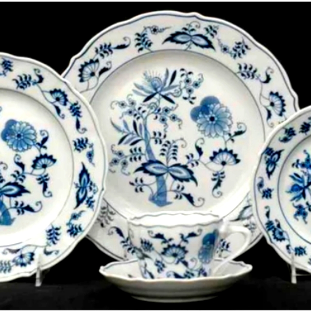 Blue Danube (Lipper) China Service for 4